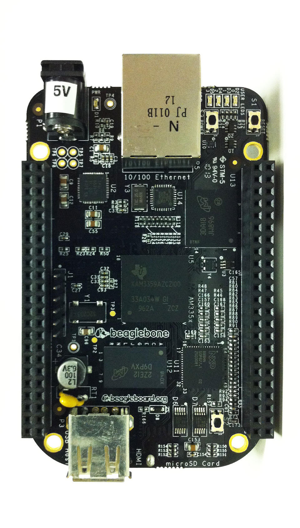 Mapa de pinos da BeagleBone Black